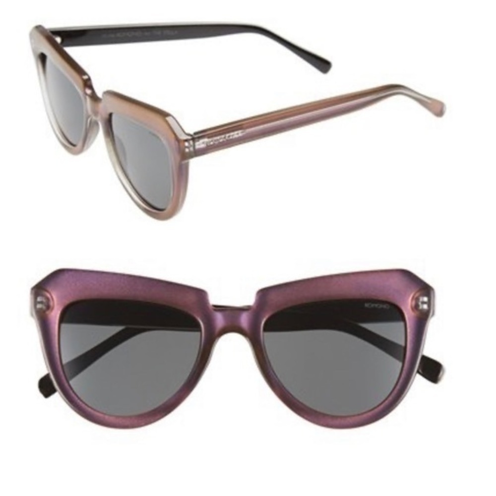 NEW Komono sunglasses Cat-eye Stella womens purple haze - Picture 4 of 12